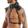 Generique Harnais Simili HALTER Noir